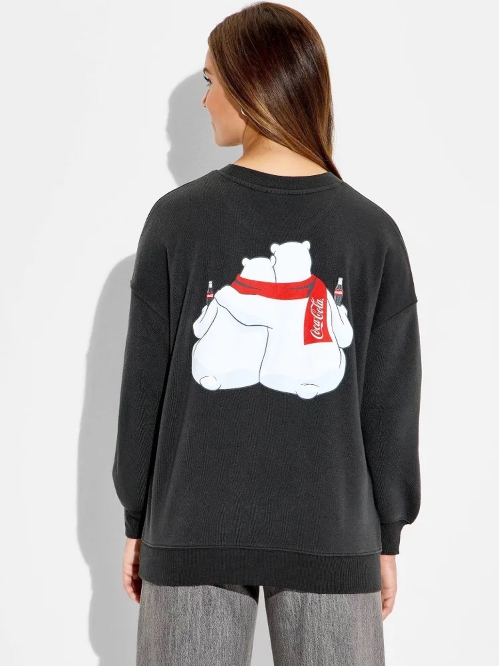 Coca-Cola Women's Coke Can't Beat the Feeling Fleece Sweatshirt— Small
